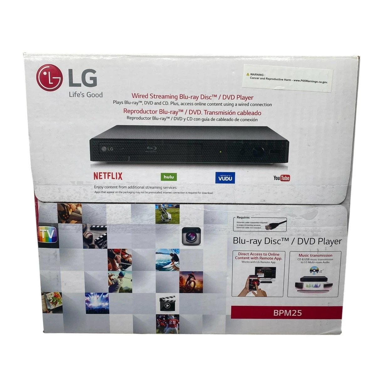 25+ LG Blu-ray Players with Internet/Media Streamer for sale
