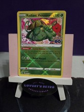 Radiant Venusaur 004/078 Carta Pokemon Pokémon GO Set Holo