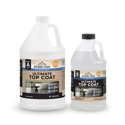 Stone Coat Ultimate Top Coat 1.5 Gal - Pro Urethane for Epoxy Floors
