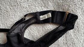 bordelle nara mesh-panelled bikini, black, size S