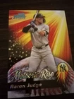 Bowman Chrome 2023 Aaron Judge Meteoric Rise #MR-4 Yankees Insert Baseball Card