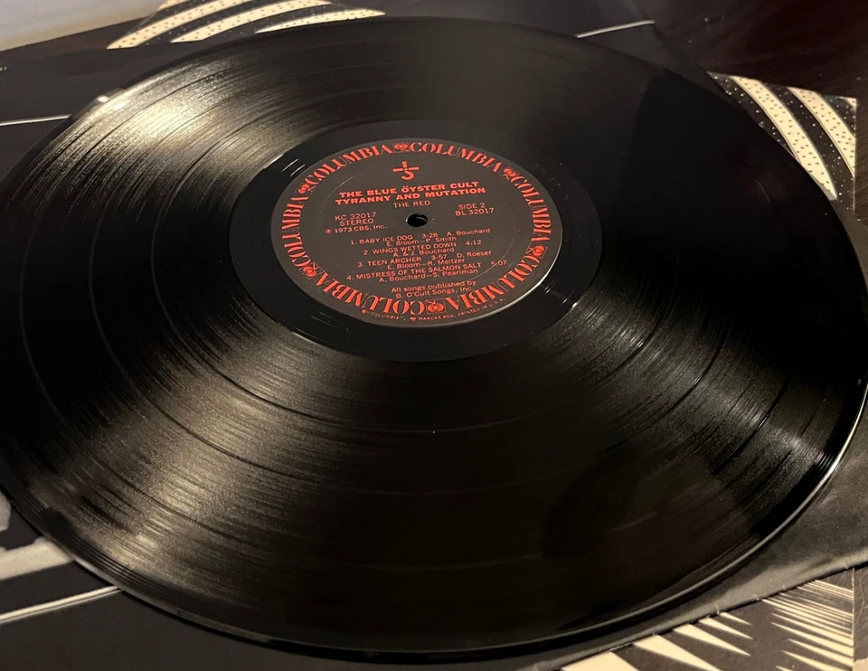 BLUE OYSTER CULT - Tyranny And Mutation (1973) - 12" Vinyl Record LP - EX - Image 3 of 3