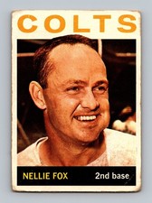 1964 Topps #205 Nellie Fox GD-VG Vintage HOF Baseball Card