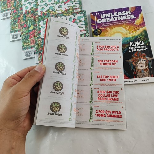 Rare Canna Pages Denver Colorado Magazine Marijuana Pot Dispensaries Local Ads - Picture 11 of 13