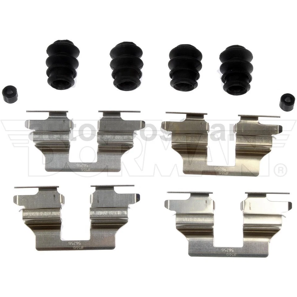 Front Rear Disc Brake Hardware Kit for 2002-2004 Honda Odyssey - Image 4 of 4