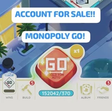 ACCOUNTS FOR SALE – MONOPOLY GO! 💰🎲 50k-150k DICE (READ DESCRIPTION)