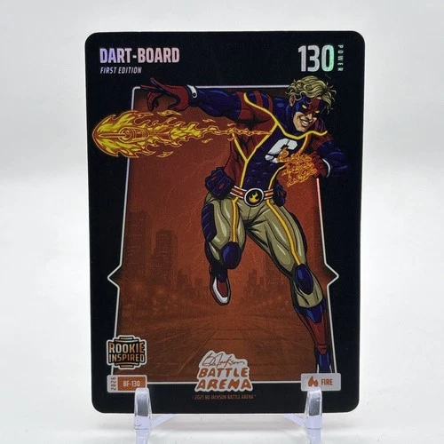 Dart-Board Jaxson Dart 2026 Bo Jackson Battle Arena #BF-130 Battlefoil Fire