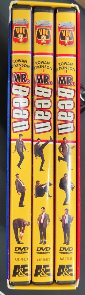 Mr. Bean - 3 Volume DVD Box Set - Open Case Mint Condition - Rowan Atkinson - Image 3 of 4
