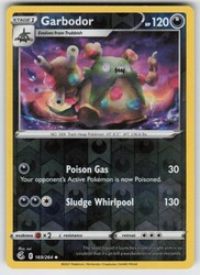 Garbodor 169/264 Fusion Strike Reverse Holo