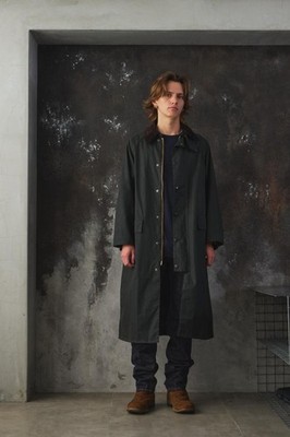 Barbour OS Wax Burghley Jacket 