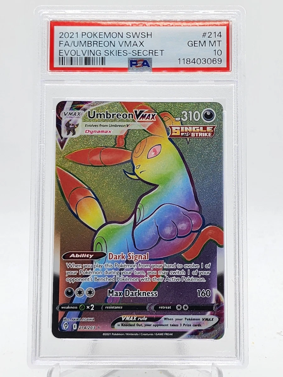 Preços baixos em Cartões TCG Umbreon VMAX Pokémon | eBay