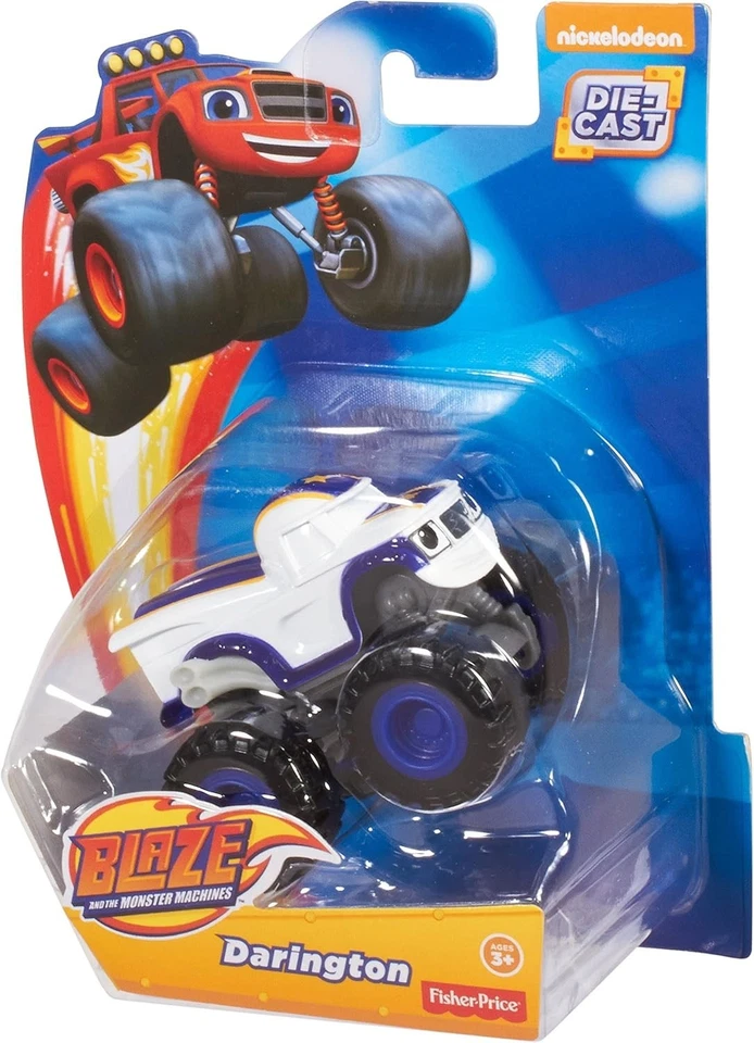 Fisher-Price CGH55 Blaze And The Monster Machines - Action Figure Die cast Darin - Immagine 3 di 4