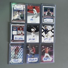Oklahoma Sooners Baseball 2026 Team Autographs Autos 9 Cards.  Cam Johnson