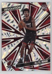 2024-25 Panini Revolution Rookies Lightning /175 Kel'el Ware #102 Rookie RC