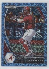 2021 Panini Prizm Draft Picks Blue Velocity Prizm Sam Praytor #PDP179 18d9