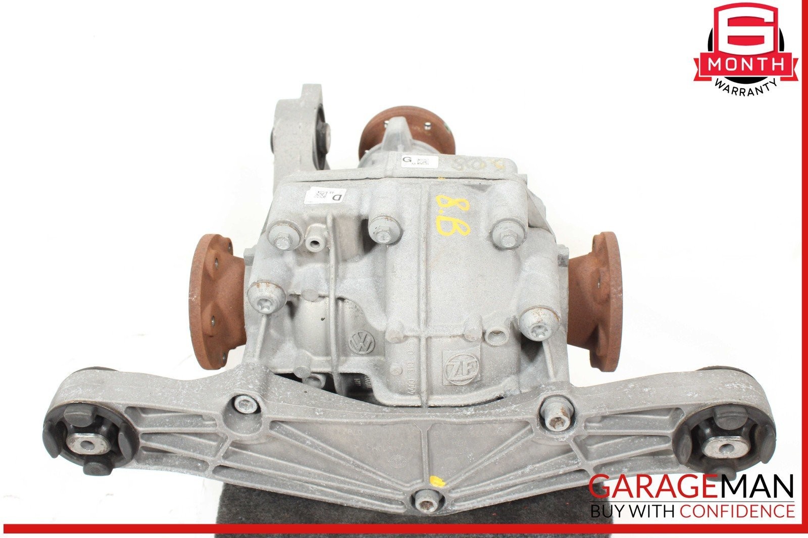 Bentley Continental GTC GT 6.0L Rear Differential Axle Carrier 08Y500043E OEM