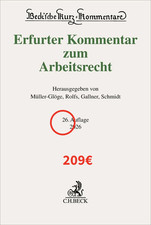 NEU OVP 2026 Erfurter Kommentar Arbeitsrecht ...