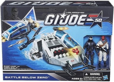 Brand New Sealed G.I. Joe Battle Below Zero 50th Anniversary Toys R Us Exclusive
