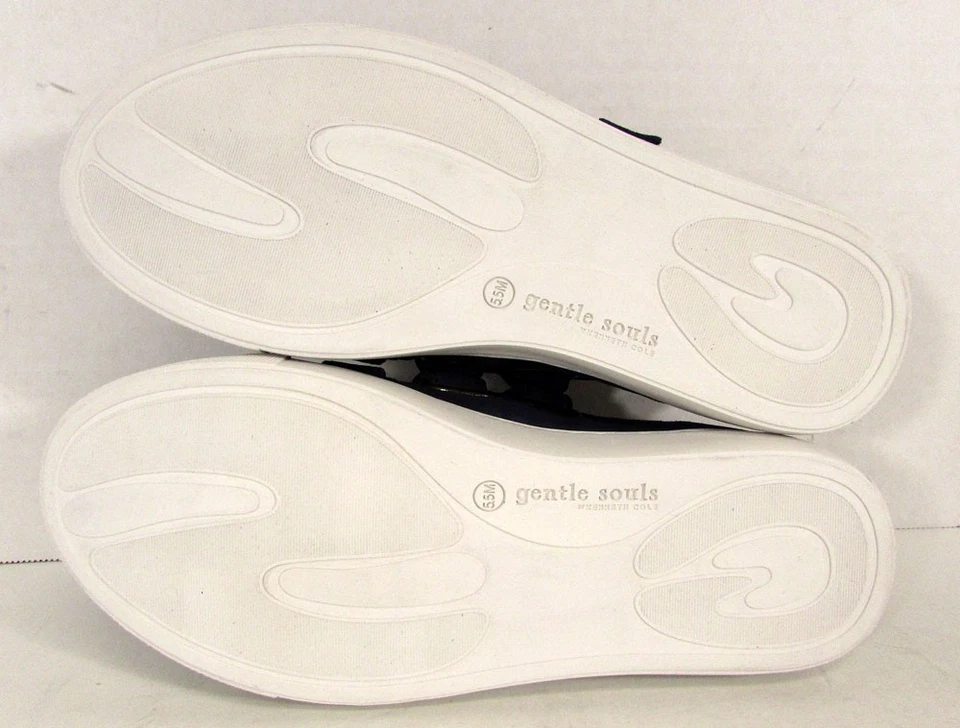 Tênis Gentle Souls Feminino Dree Camurça Top Baixo $110, Azul Marinho, EUA 5.5 - Imagem 2 de 4