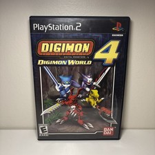 Digimon World 4 (Sony PlayStation 2, 2005) Case And Disc, No manual, Tested