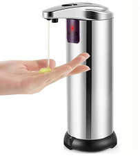 Stainless Steel Automatic Soap Dispenser Touchless Smart Infrared Motion Sensor