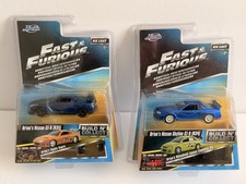 2016 Jada 2 Fast  Furious Brian's Nissan Skyline GT-R R34 GT-R R35 Build New