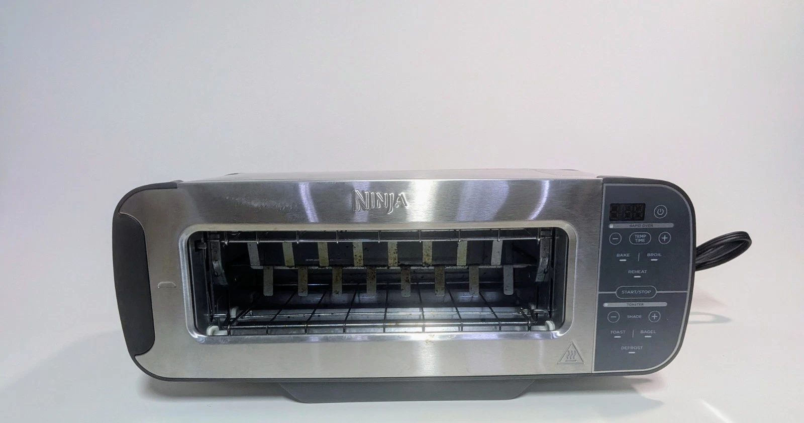 Ninja Foodi 2-in-1 Flip Toaster & Compact Toaster Oven Stainless ST100