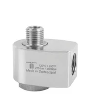 Mosmatic 40.019 Rotary Union Swivel 3/8" Stainless Steel Self Single Flow 90