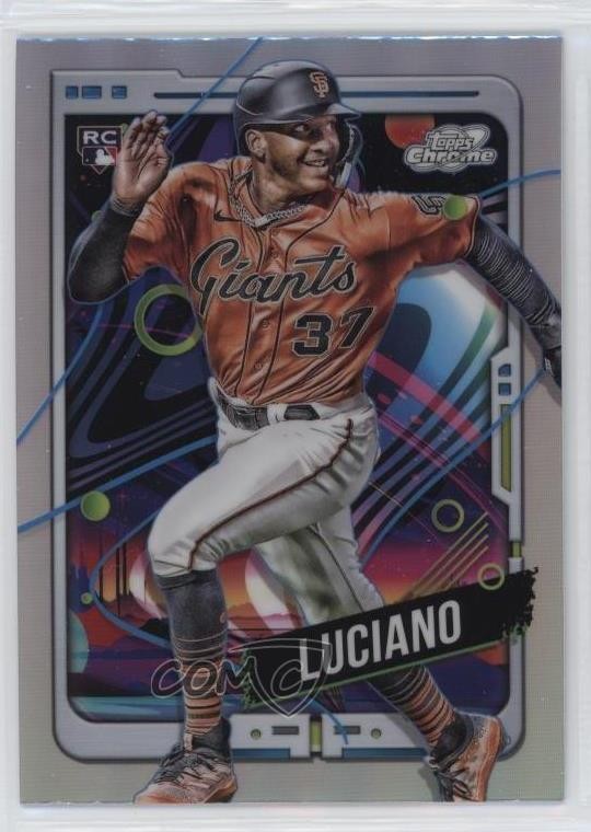 2024 Topps Cosmic Chrome Refractor Marco Luciano #99 0hw6