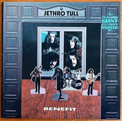 Jethro Tull: Benefit, Island Germany 1970, Bull's Eye Labels, VG++/VG++