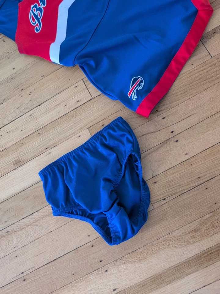 Ropa del equipo Buffalo Bills NFL animadora para niños - Conjunto de vestido e parte inferior - talla 4T Foto 2 de 4