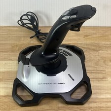 Logitech Extreme 3D Pro USB Joystick 863225-1000 J-UK17 Tested Fully Functional