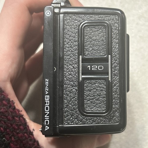 Zenza Bronica 120 Film Back Holder for ETR S Si ETRS ETRSi From JAPAN AS IS - Picture 3 of 9
