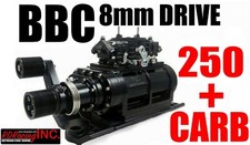 Big Block Chevy Blower Shop 3121 Supercharger 250 8mm Black Hard Anodized 2v Kit