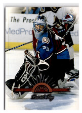1997-98 Donruss Leaf Patrick Roy #128 Colorado Avalanche