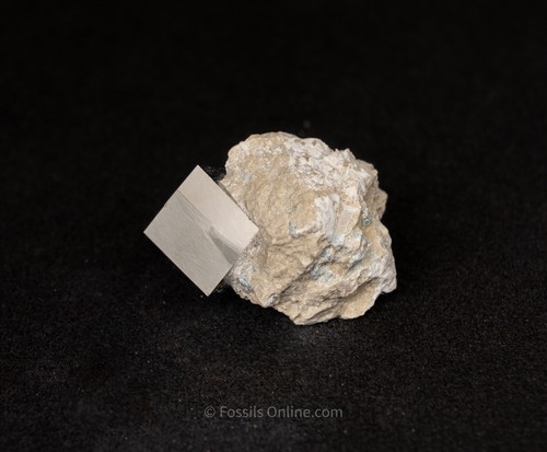 Cubo de Pirita en Matriz La Rioja España 6434 - Imagen 1 de 2