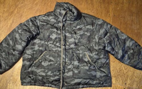 Old Navy Camo Quilted Utility Puffer Jacket Women’s 2X - Picture 2 of 4