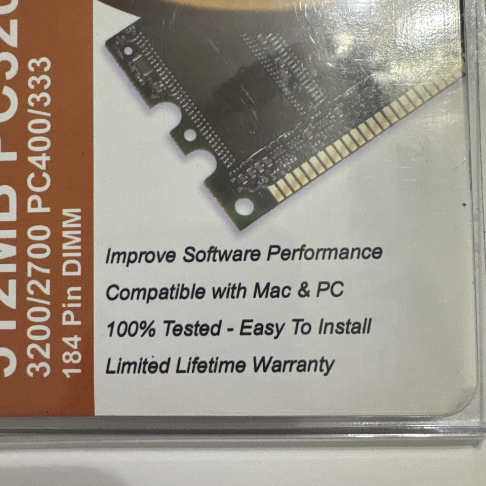 KByte Computer Memory Upgrade 512MB DDR PC3200/2700 PC400/333 184 Pin DIMM - Image 3 of 4