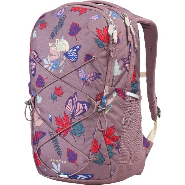 【The North Face】Women’s Jester Backpack The North Face Women's Jester Backpack, Fawn Grey Fall Print