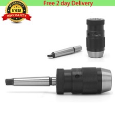 1-16mm Self Tighten Keyless Lathe Drill Chuck MT2-B16 Taper Arbor for Lathe MK2