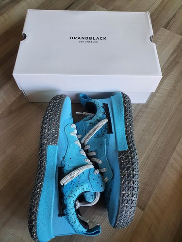 BRANDNEGRO - Raro Metal Evo - Zapato Para Hombre Talla 11 En AQUA - ¡agotado! $250 al por menor - Imagen 2 de 7