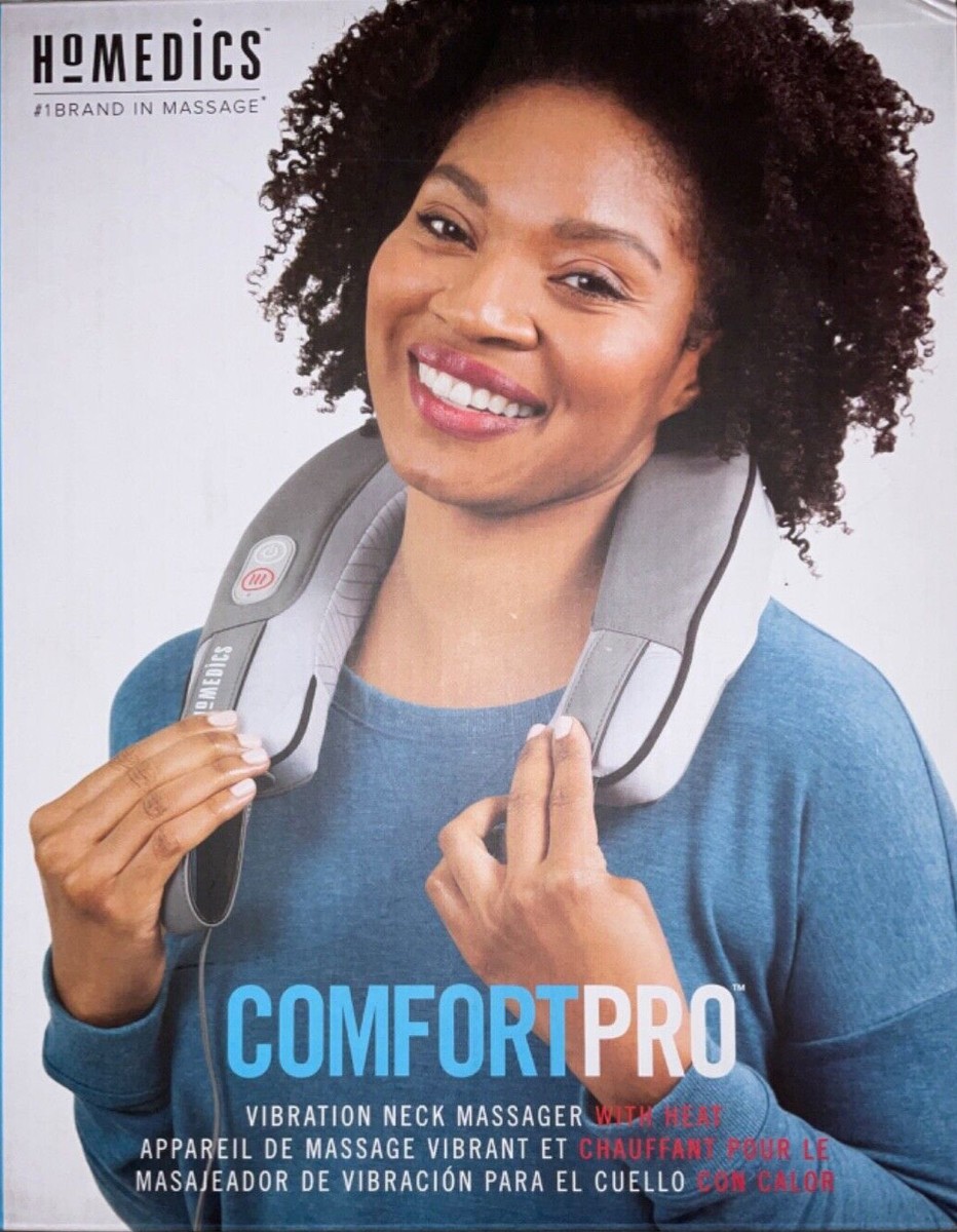Homedics Comfort Pro Vibration Neck Massager With Heat, High / Low  Intensity R5 | eBay
