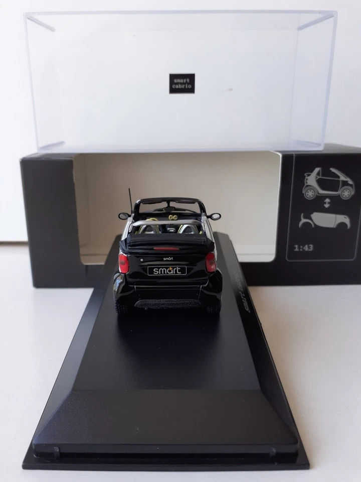 MINICHAMPS - 1/43 - SMART CABRIOLET DE 2000 - BOITE D'ORIGINE - EXCELLENT ETAT - Photo 4/4