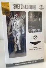 Mcfarlane Toys DC Multiverse AZRAEL Curse of the White Knight Sketch GOLD LABEL