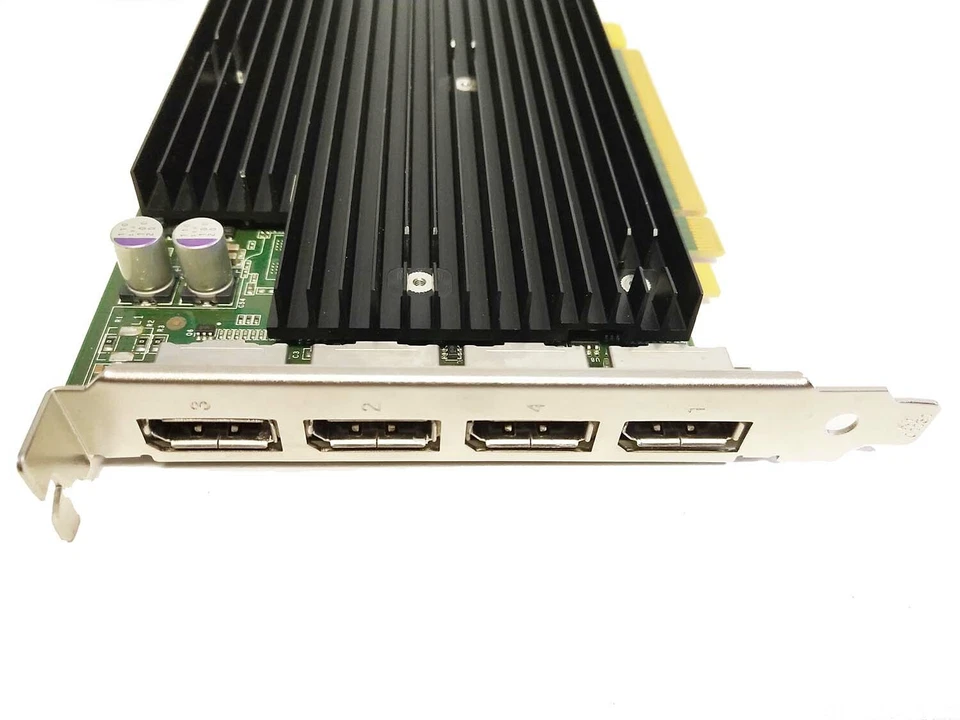 Video Card For HP Nvidia Quadro NVS 512MB GDDR3 Quad Port PCI-E x16492187-001 - Image 3 of 4