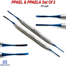 Dental Implant Periotome Periodontal PPAEL & PPAELA Implant Micro Serrated Tips 