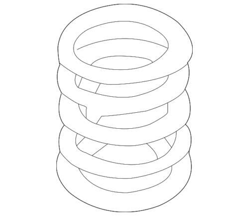 Resorte de suspensión trasera para Ford Mercury Mariner 2004-2007 (N/P 5L8Z-5560-AA)