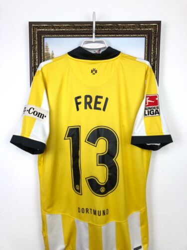 Borussia Dortmund Home football shirt 2006 #13 Frei Nike Jersey Mens Size L - Picture 2 of 21