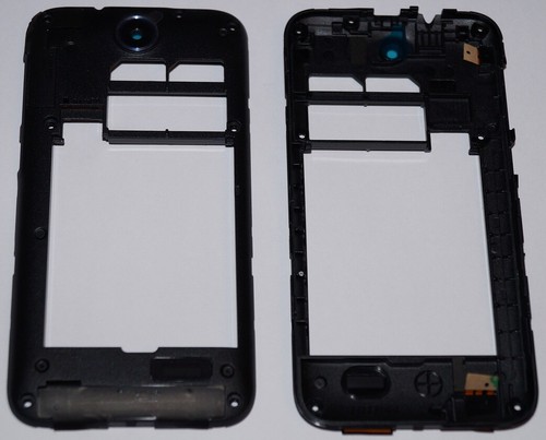 Original HTC Desire 310 D310n Middle Housing Frame Camera Lens Blue