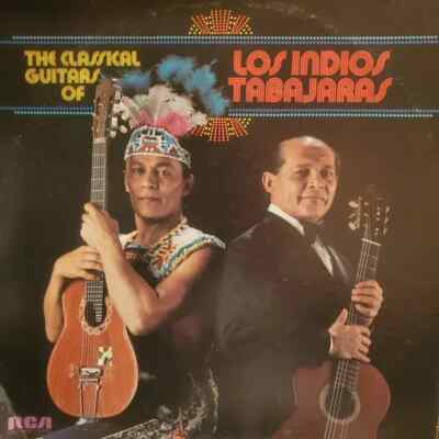 Los Indios Tabajaras The Classical Guitars Of NEAR MINT RCA Victor Vinyl LP